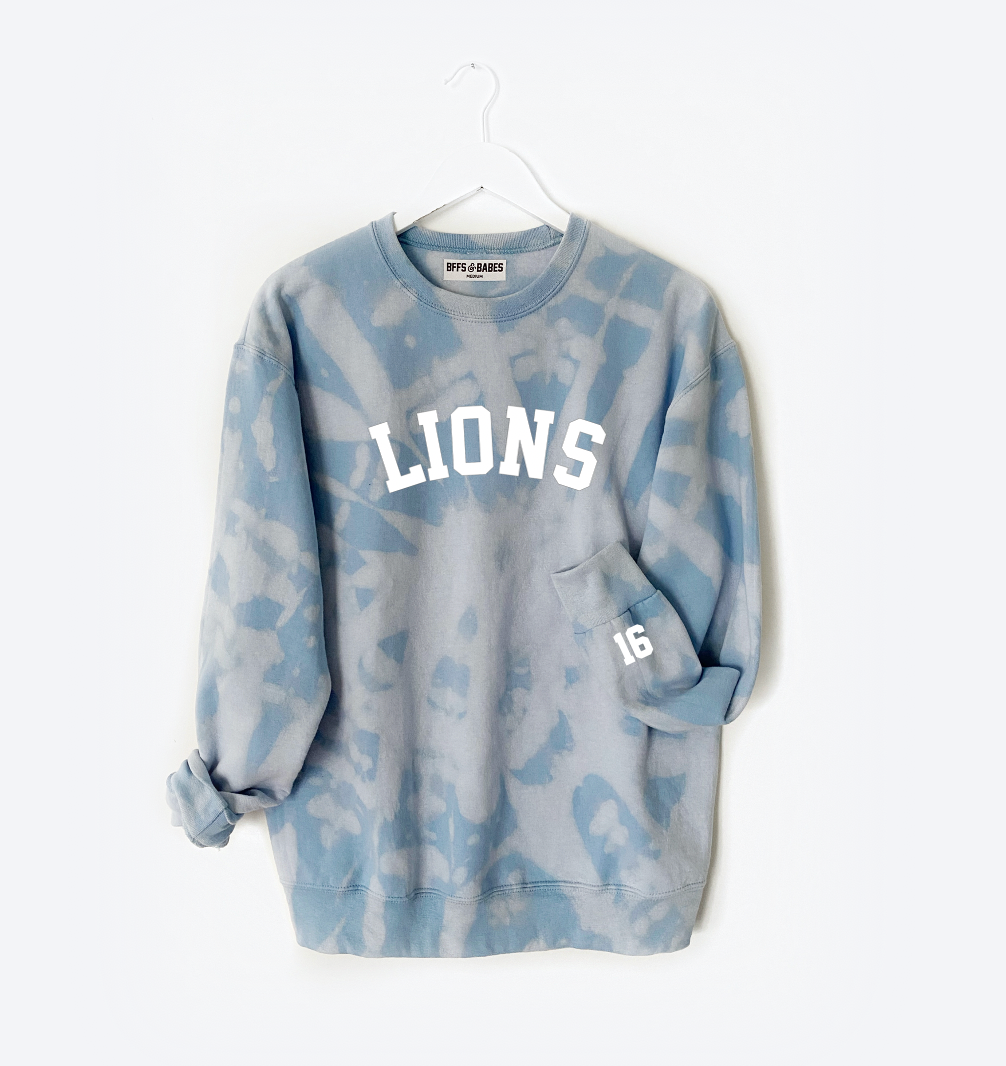 GO EAGLES ♡ tie-dye sweatshirt – BFFS & BABES