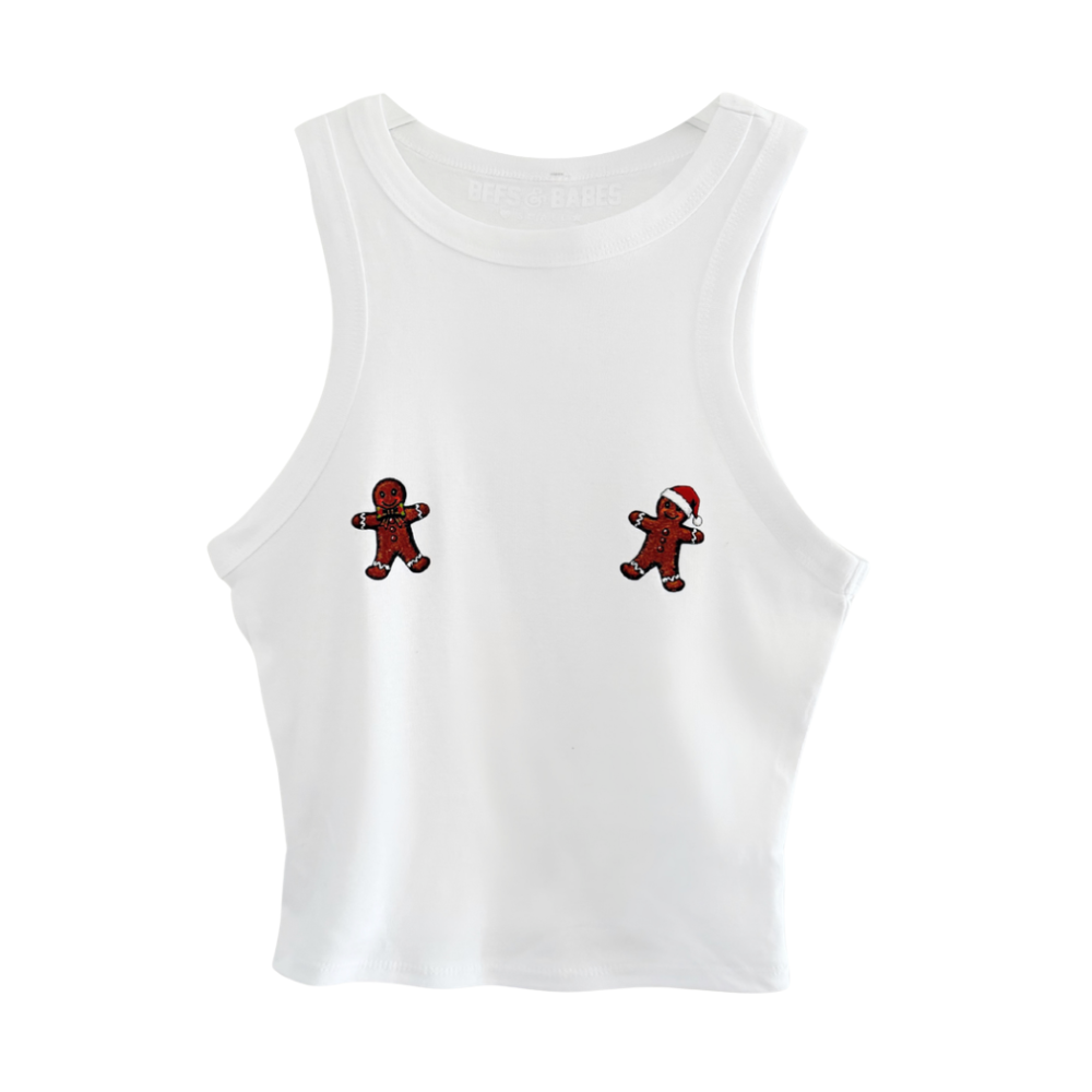 GINGERBREAD ♡ printed tank
