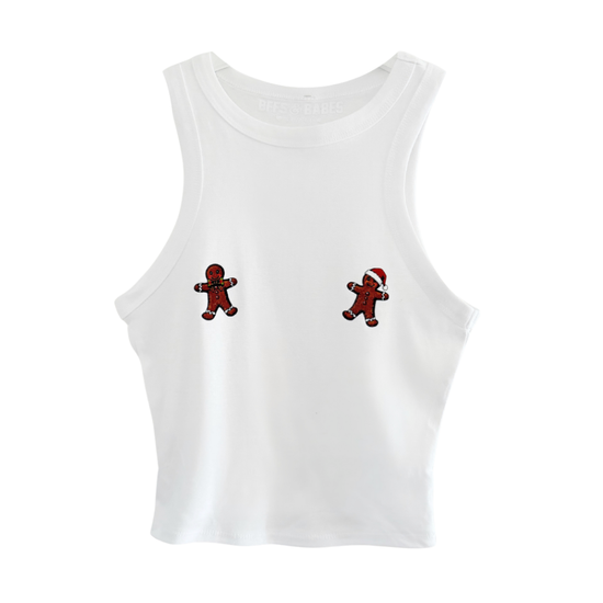 GINGERBREAD ♡ printed tank
