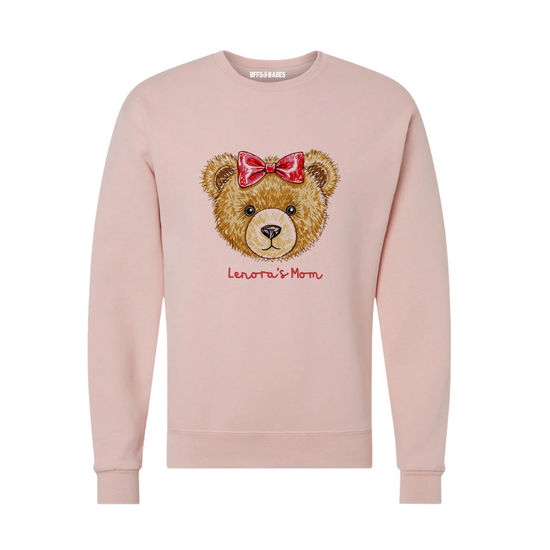 BOW BEAR ♡ personalized sweatshirt