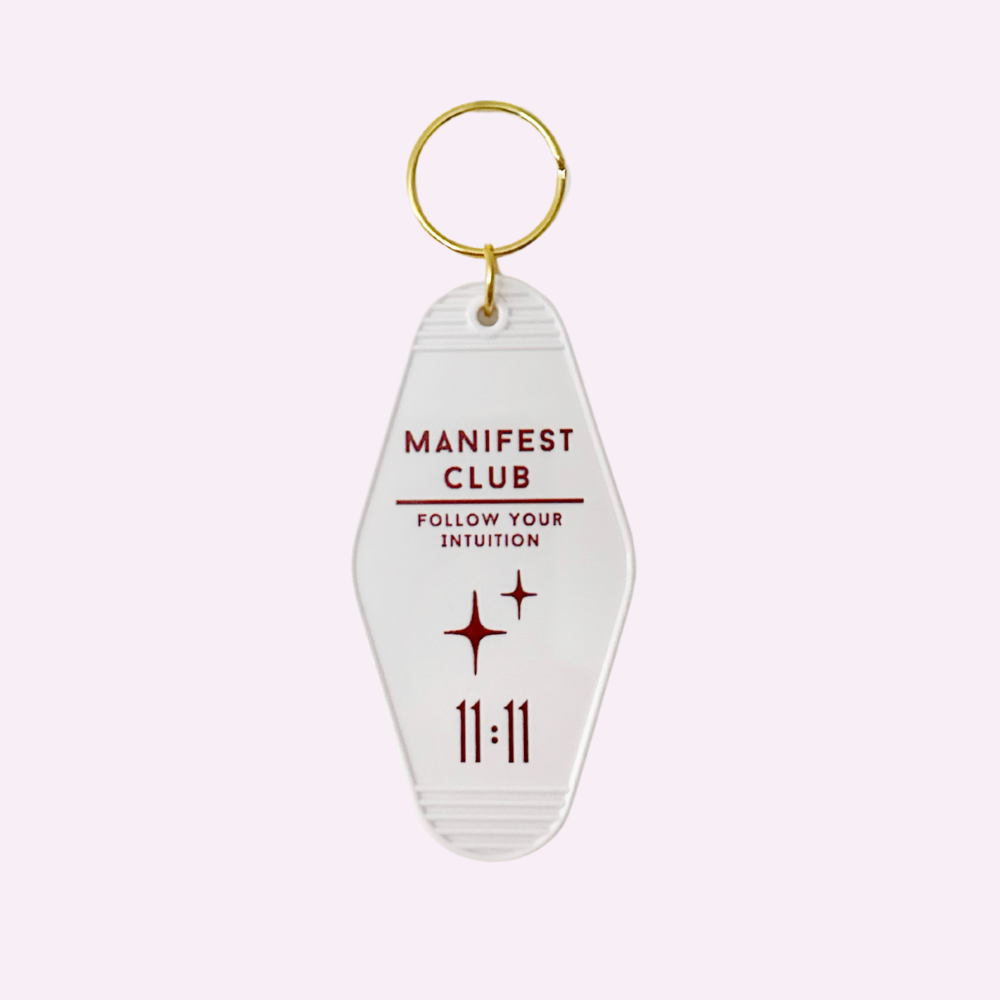 MANIFEST CLUB ♡ Jenna Crandall Collab keychain