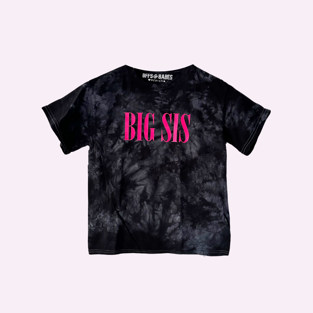 BIG SIS ♡ youth tie-dye tee