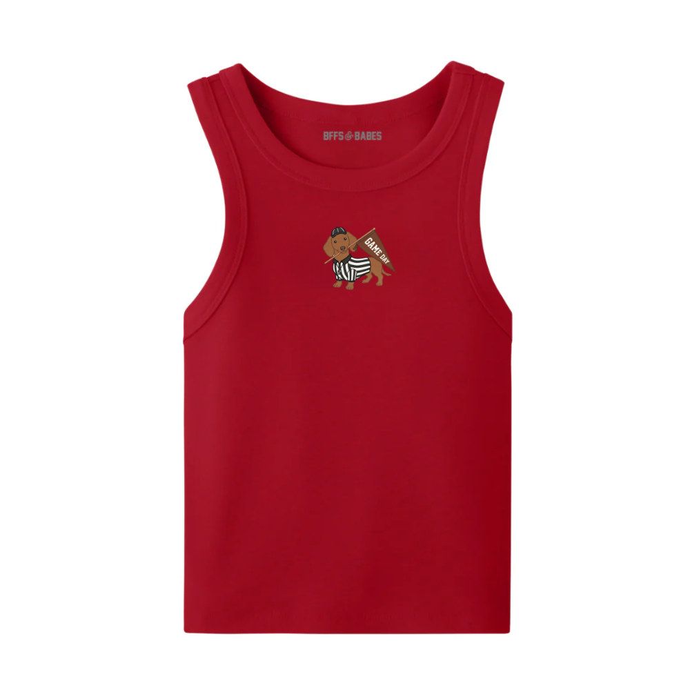 GAME DAY DOXIE ♡ printed tank