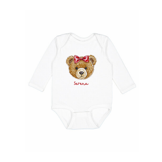 BOW BABY BEAR ♡ personalized babesie