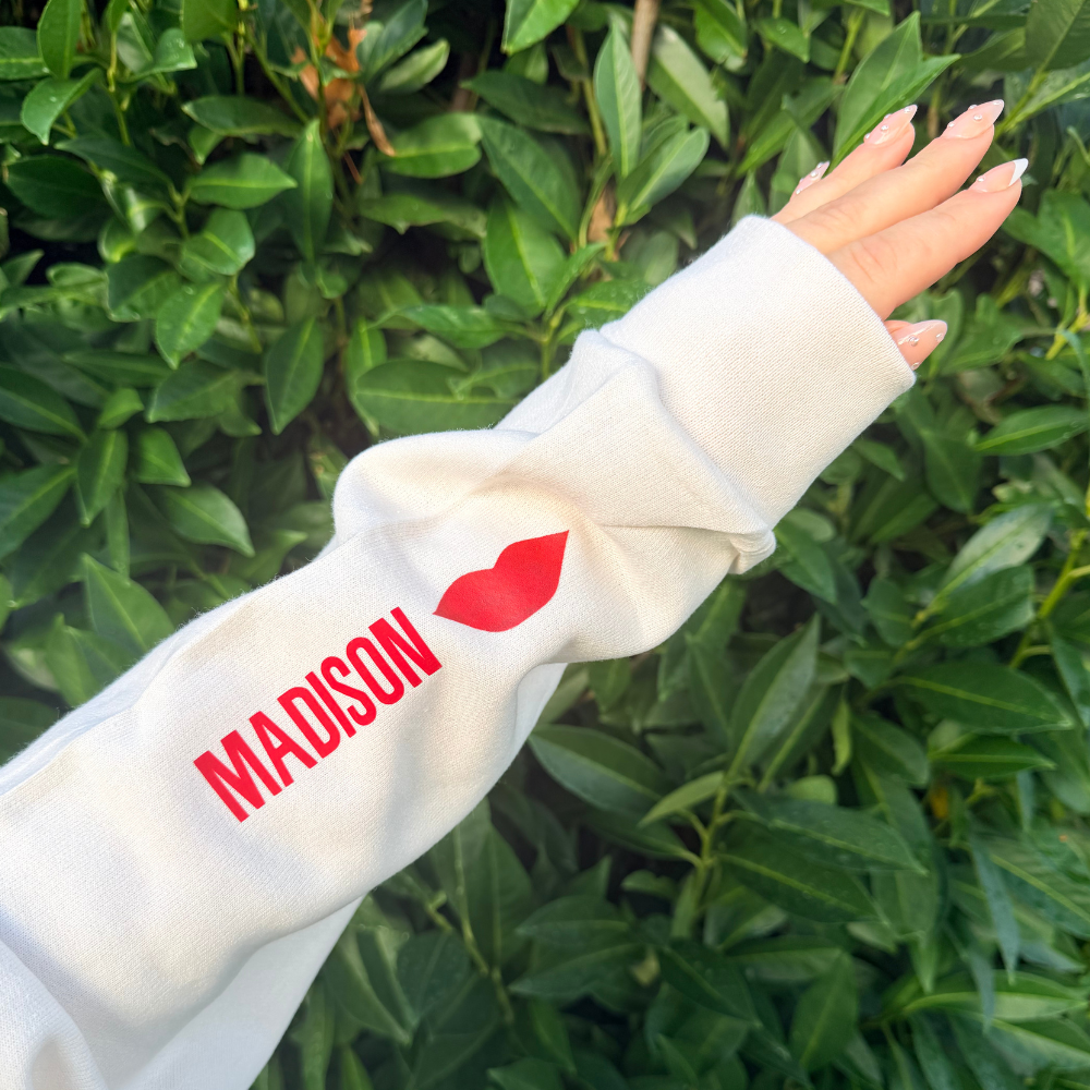 MISTLETOE ♡ holiday junkie x ivory sweatshirt