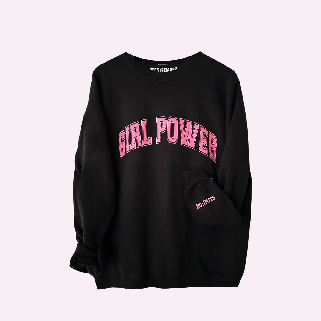 GIRL POWER ♡ printed sweatshirt