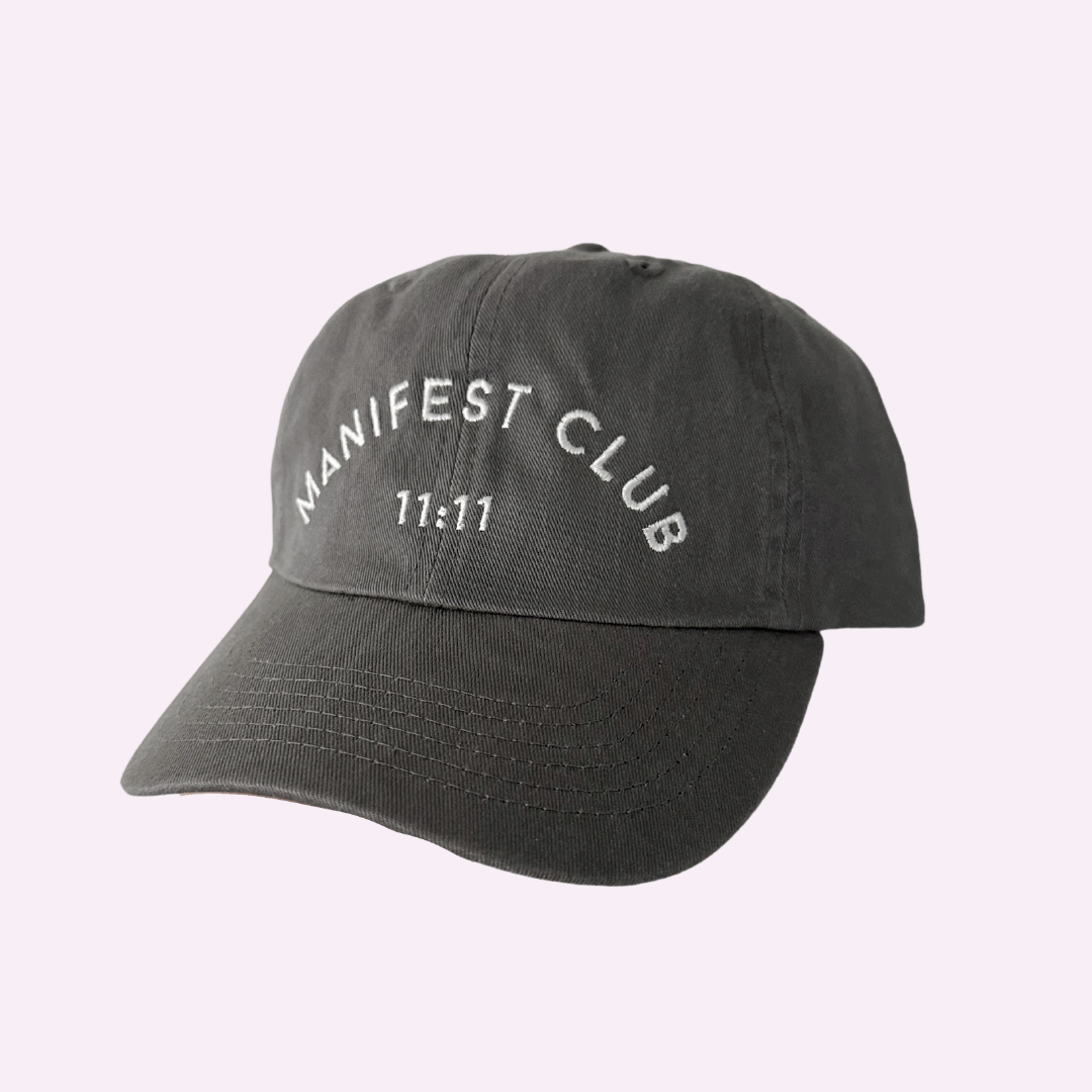 MANIFEST CLUB ♡ Jenna Crandall Collab embroidered dad hat