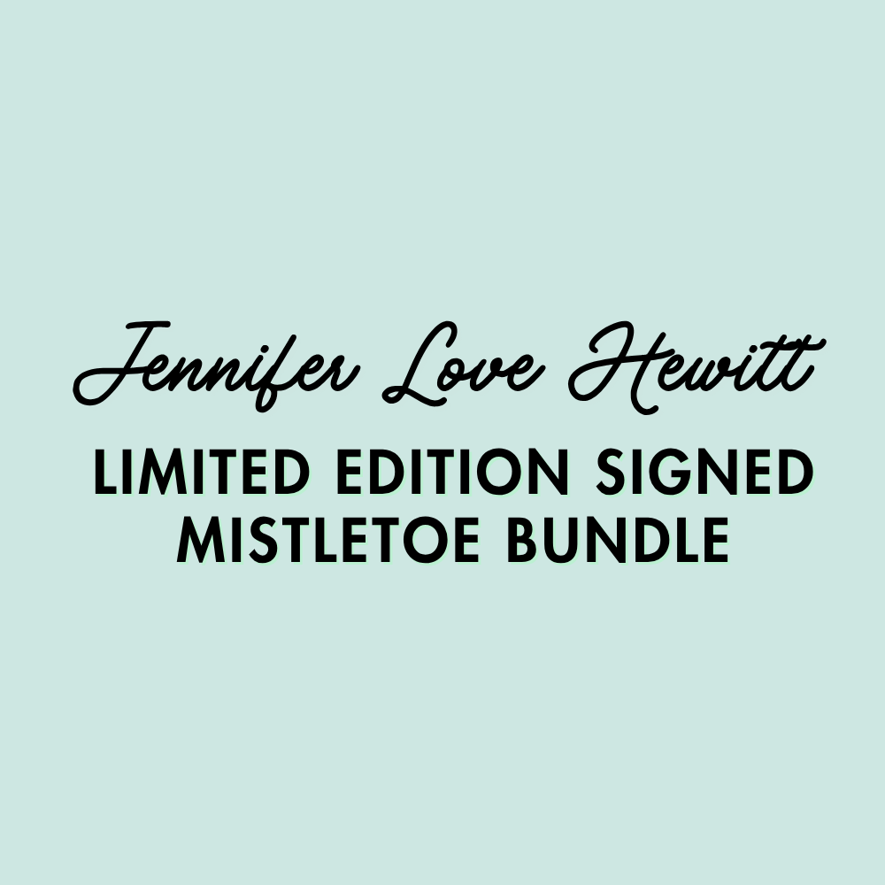 SIGNED MISTLETOE BUNDLE ♡ holiday junkie sweatshirt, hat, keychain & card bundle