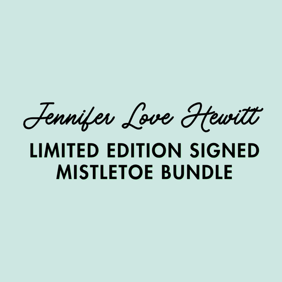 SIGNED MISTLETOE BUNDLE ♡ holiday junkie sweatshirt, hat, keychain & card bundle