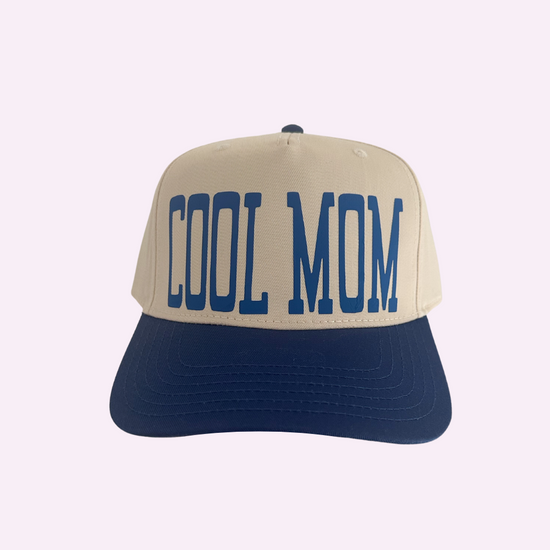 COOL MOM ♡ printed hat