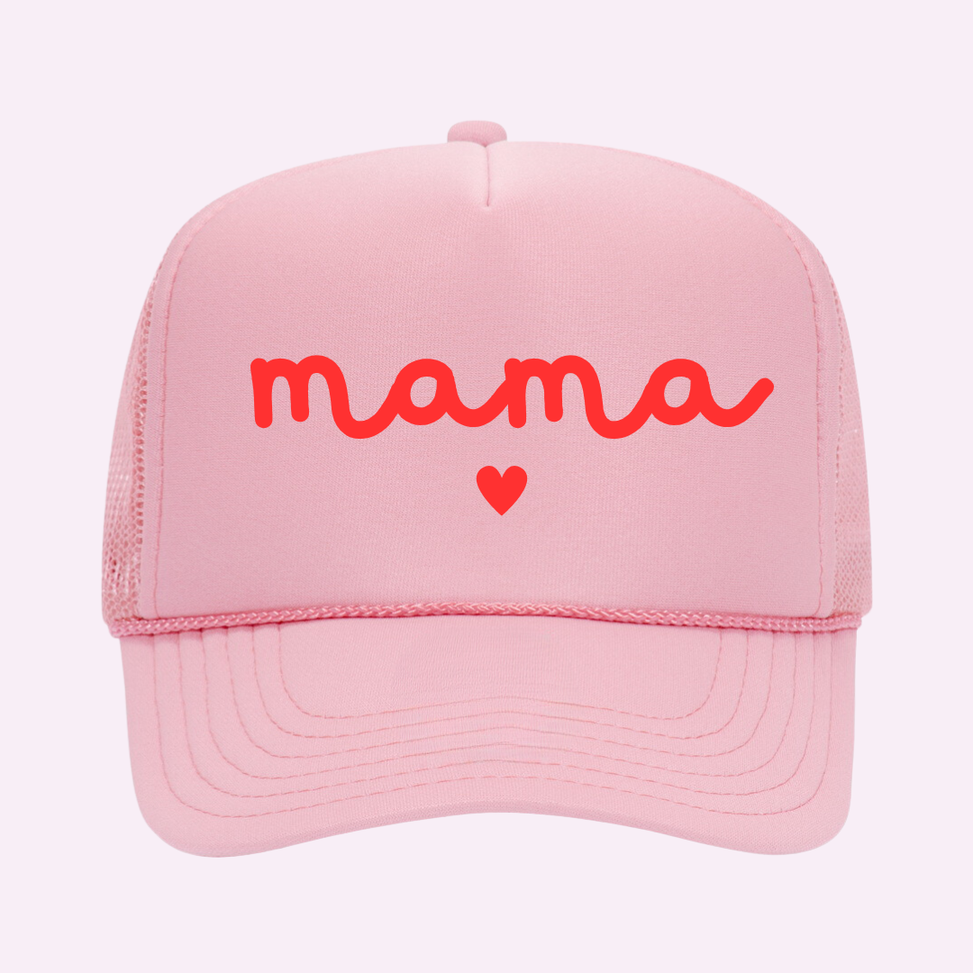 MAMA HEART ♡ trucker hat