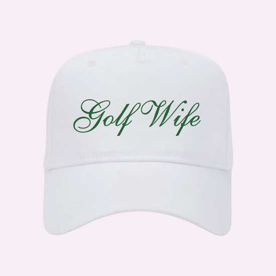 GOLF WIFE ♡ personalizable baseball cap