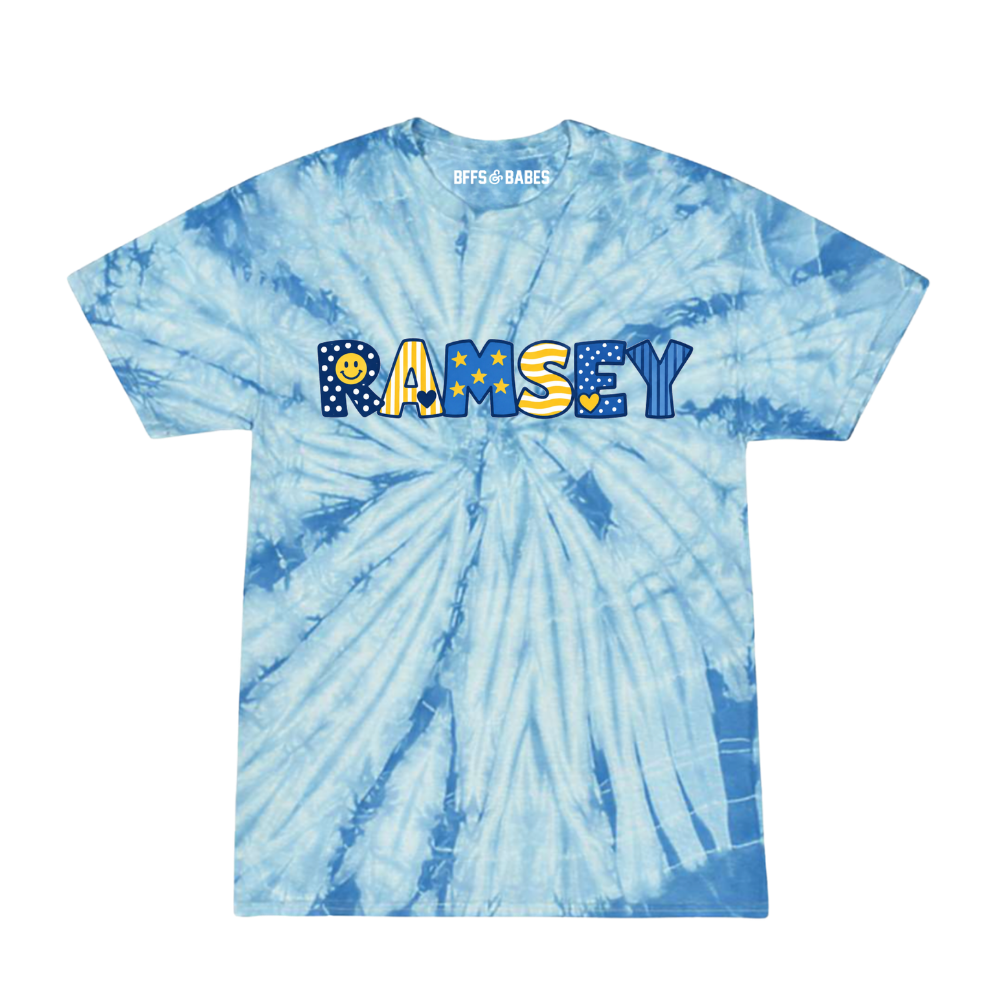 RAMSEY ♡ kids tie-dye t-shirt