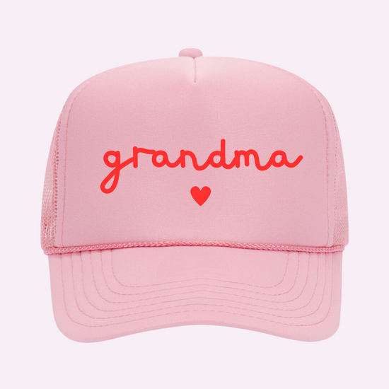 GRANDMA HEART ♡ trucker hat