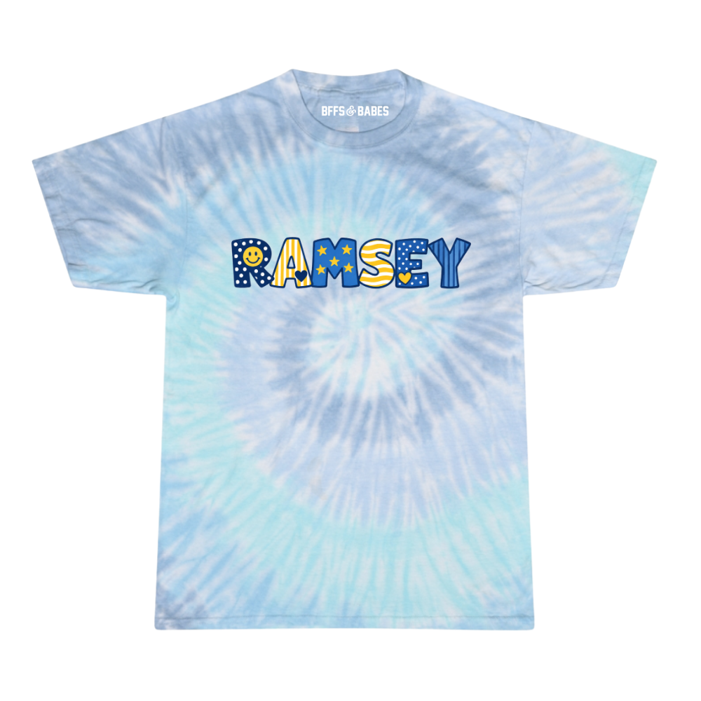 RAMSEY ♡ kids tie-dye t-shirt
