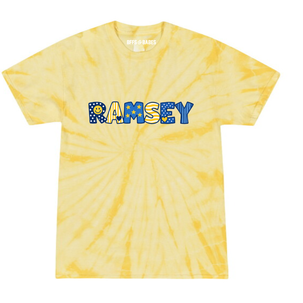 RAMSEY ♡ kids tie-dye t-shirt