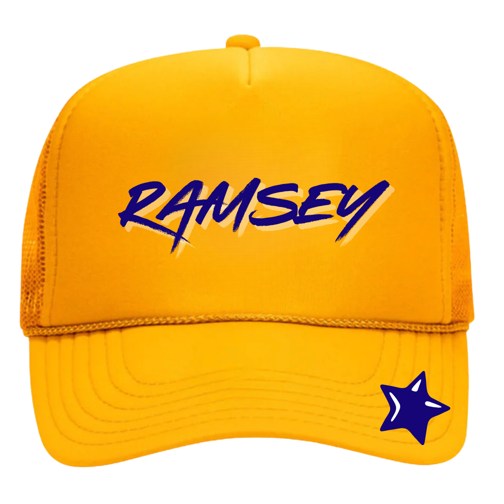 RJFA ♡ adult & young adult printed trucker hat