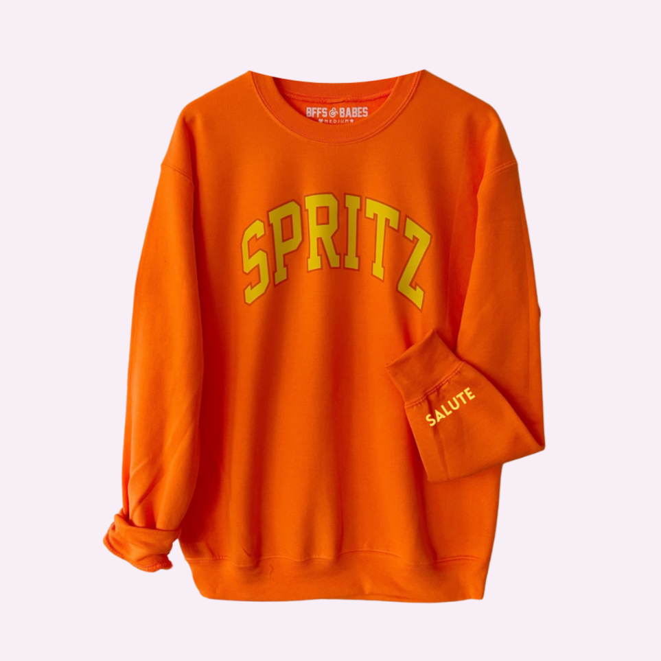 SPRITZ ♡ sweatshirt with customizable cuff