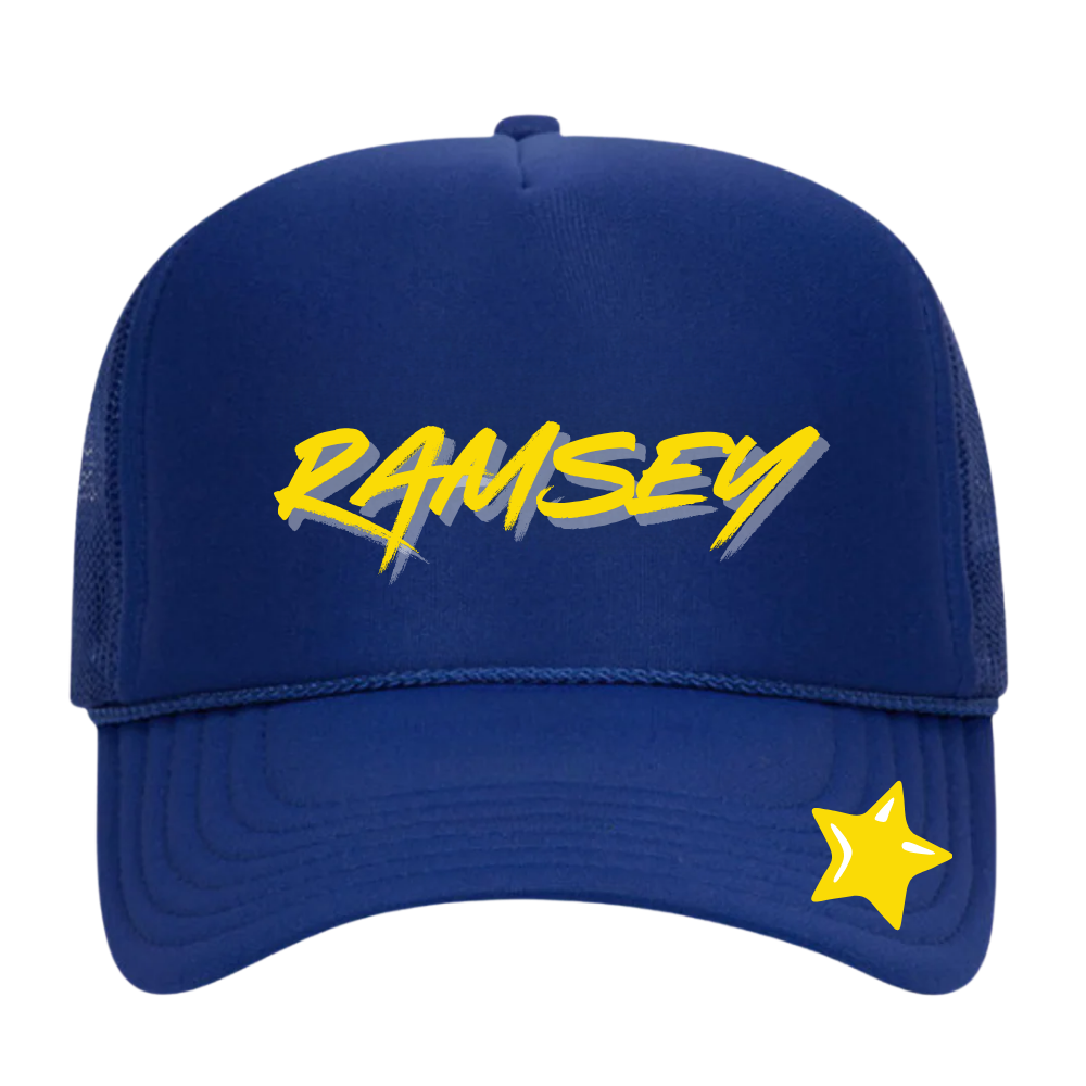 RJFA ♡ adult & young adult printed trucker hat