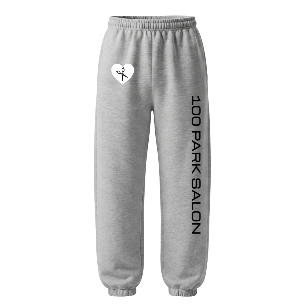 100 PARK SALON ♡ printed sweatpants