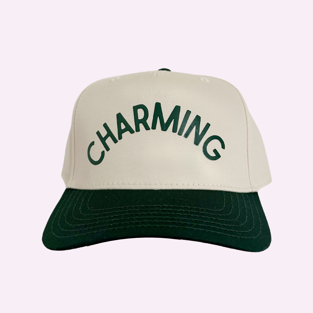 CHARMING ♡ printed hat