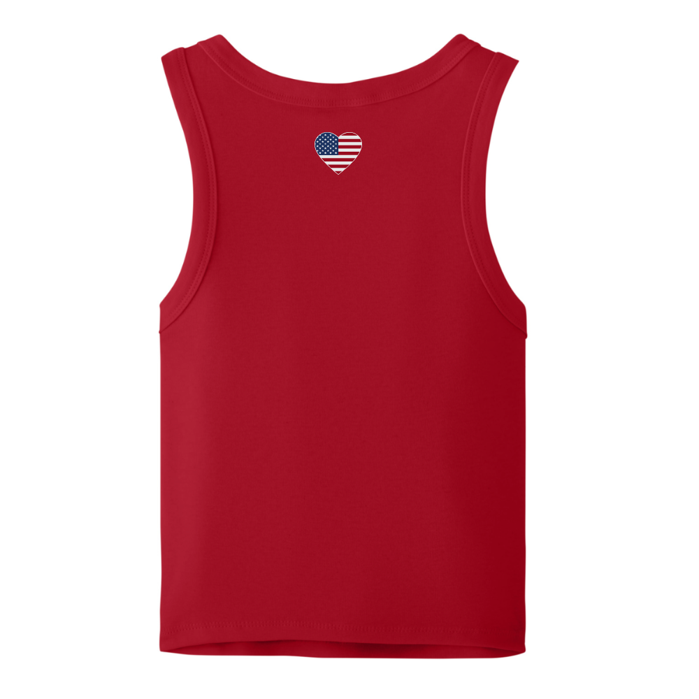 AMERICA ♡ printed tank