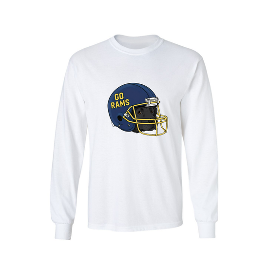 RAMSEY ♡ adult, toddler, kids Brody football t-shirt