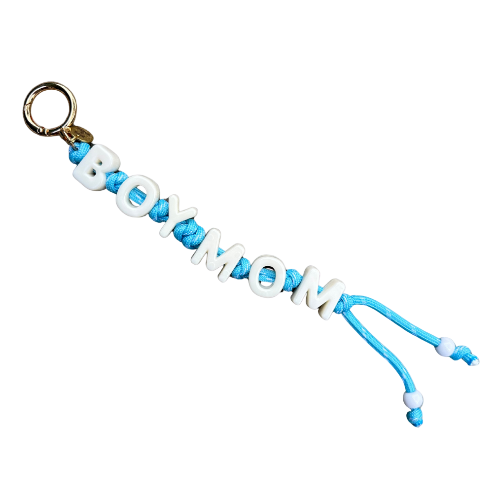 BOY MOM ♡ bag charm