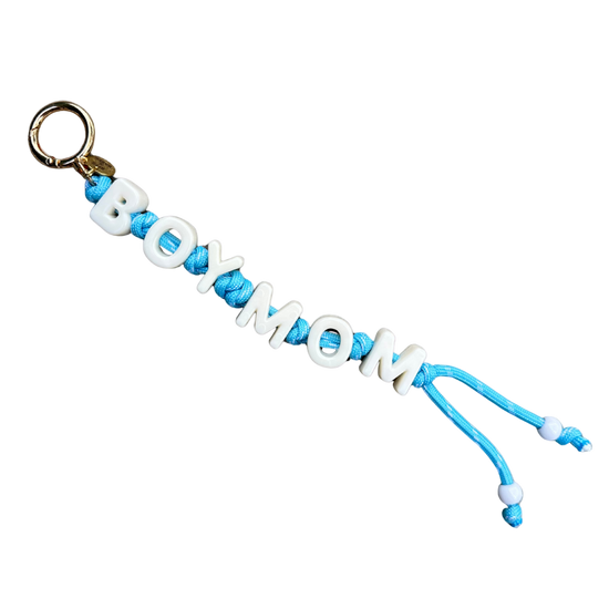 BOY MOM ♡ bag charm