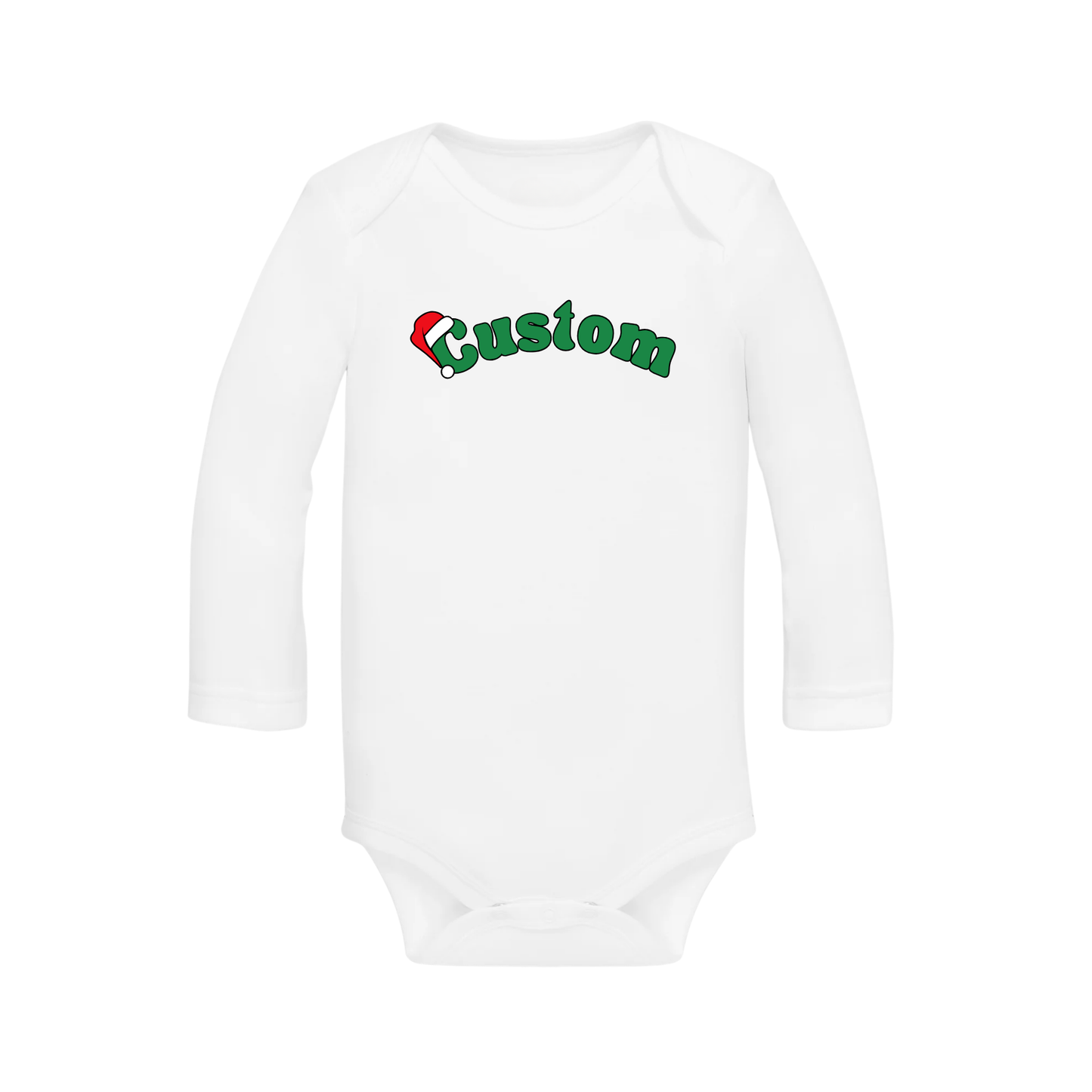 CUSTOM SANTA HAT ♡ personalized printed babesie