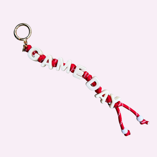 GAME DAY ♡ bag charm