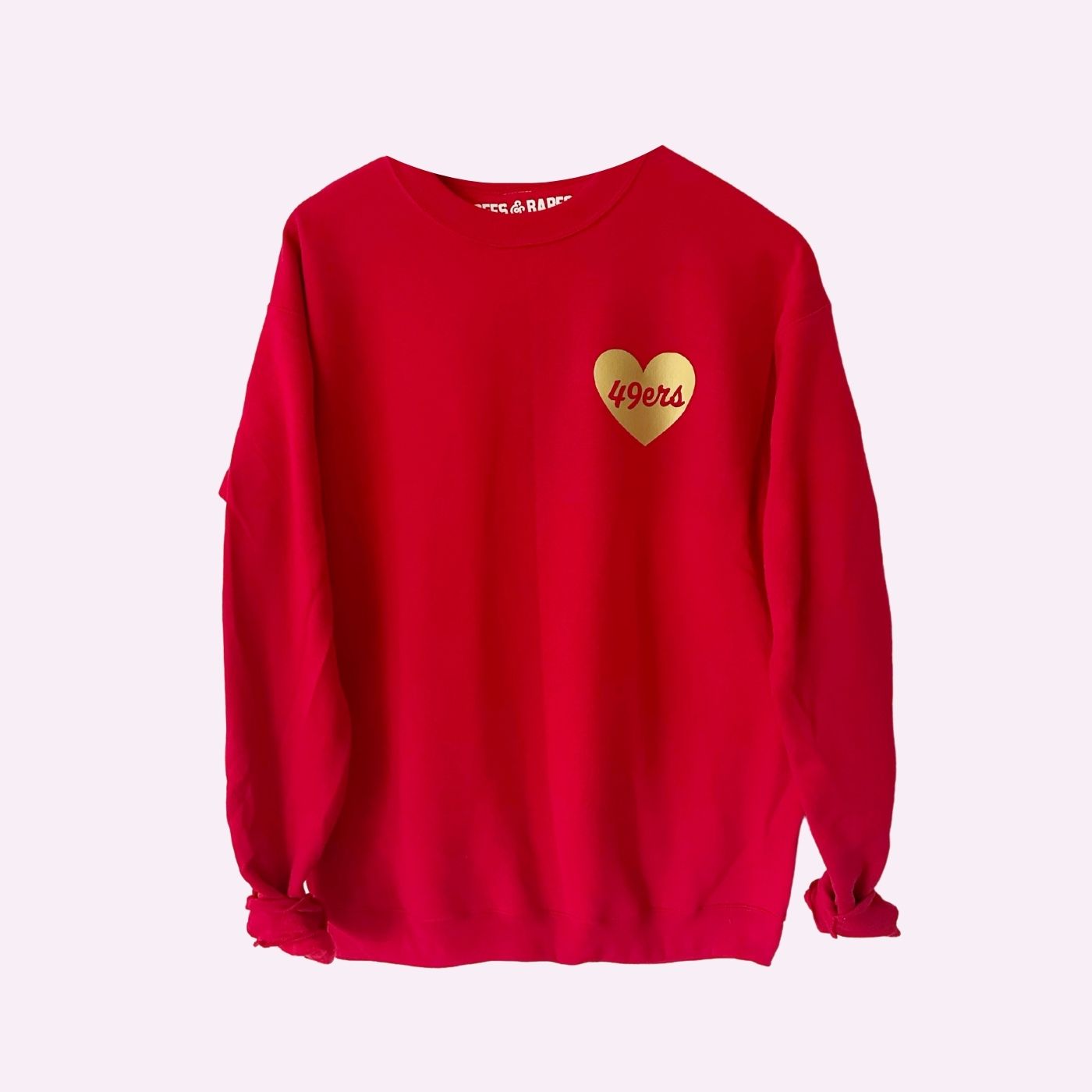 HEART U 49ERS ♡ sweatshirt