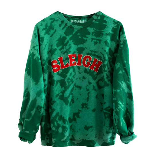 SLEIGH ♡ tie-dye sweatshirt