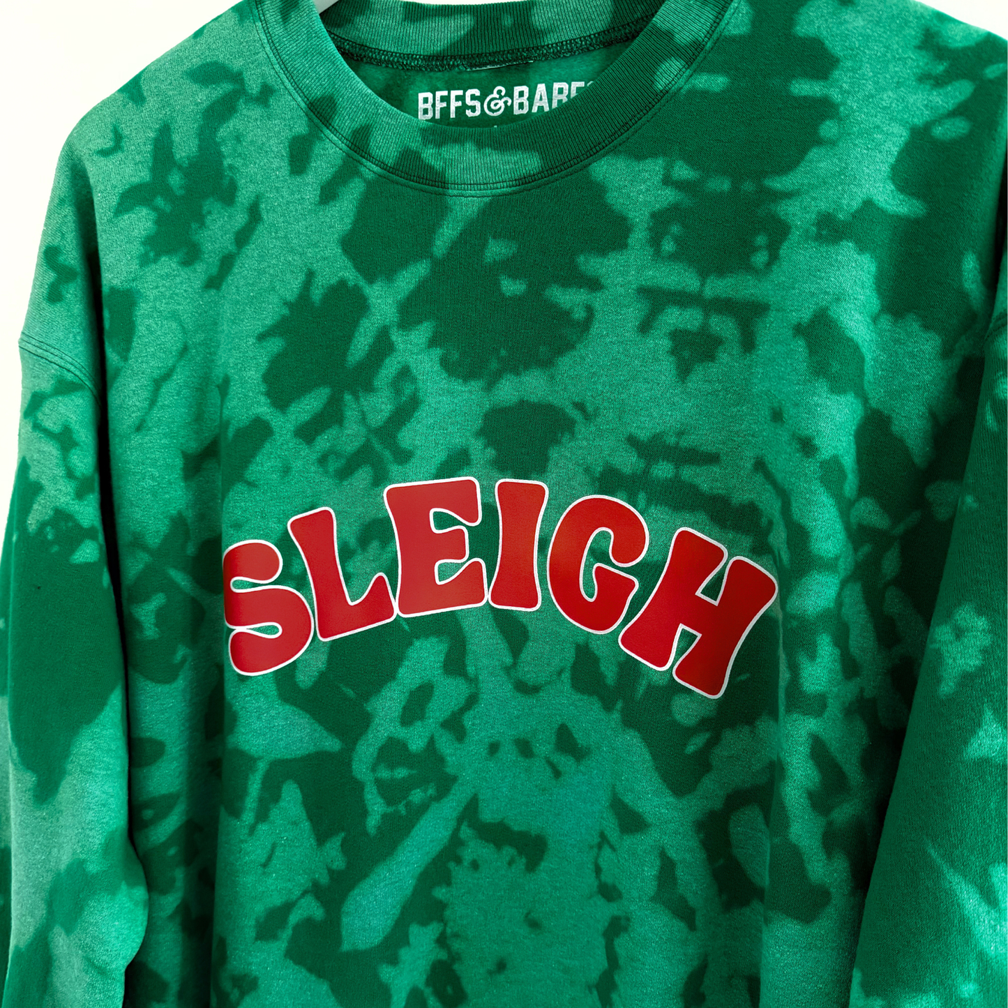 SLEIGH ♡ tie-dye sweatshirt