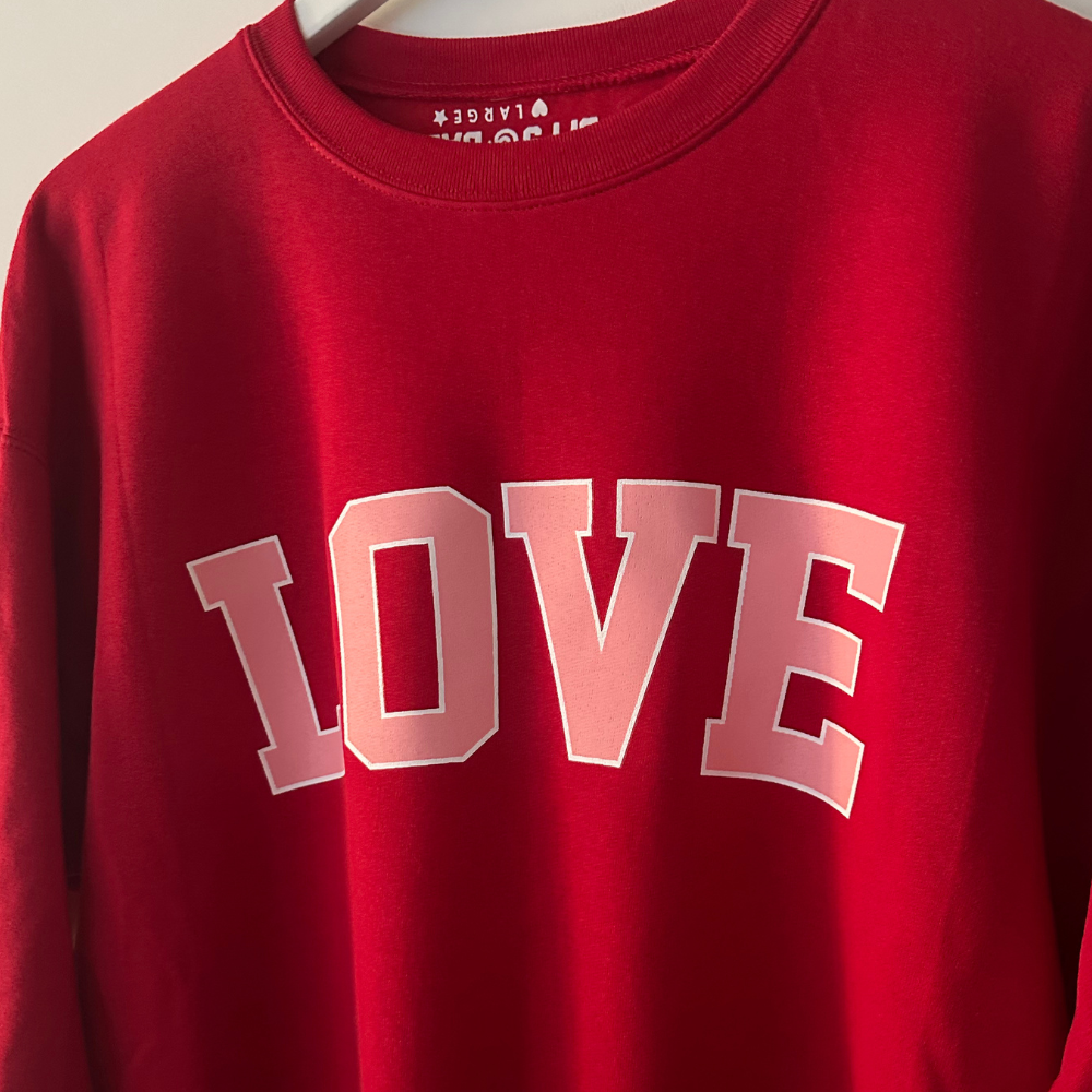 LOVE ♡ adult sweatshirt