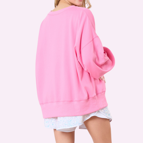 TOUCHDOWN ♡ drop shoulder sweatshirt