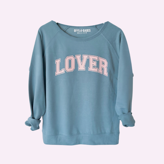 Load image into Gallery viewer, LOVER ♡ raglan sweatshirt
