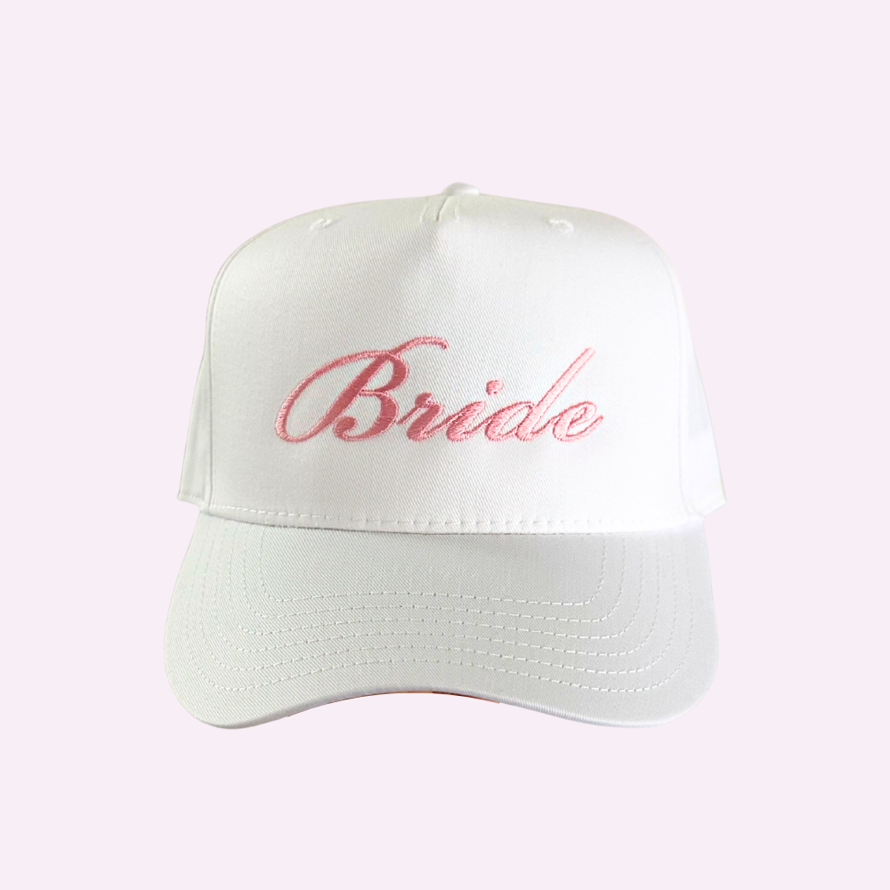 BRIDE ♡ embroidered classic hat