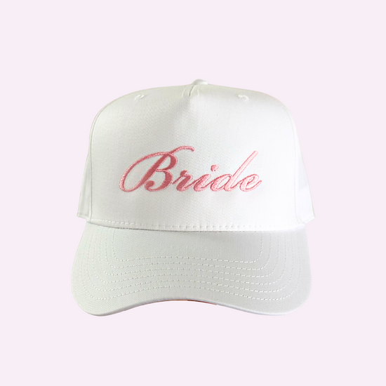 BRIDE ♡ embroidered classic hat