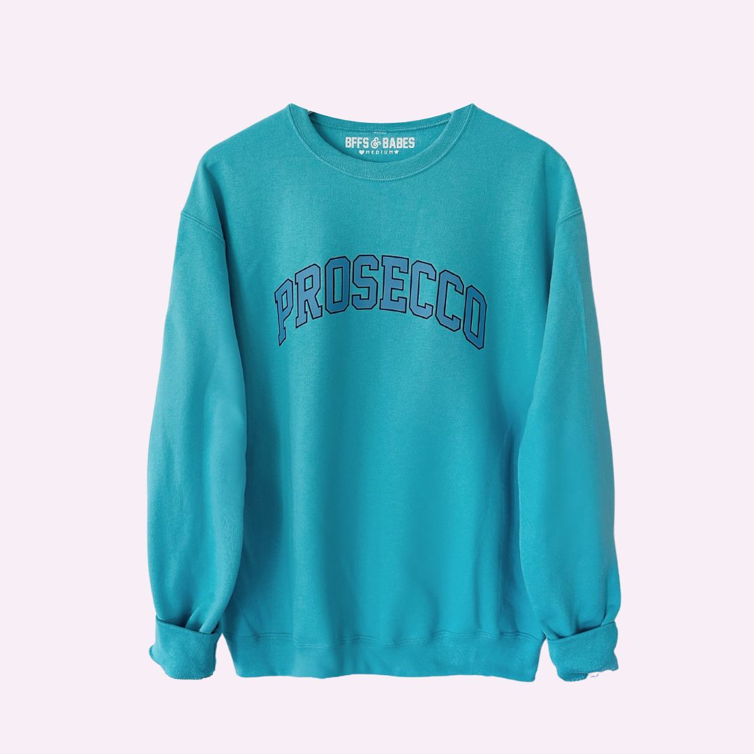 PROSECCO ♡ sweatshirt with customizable cuff