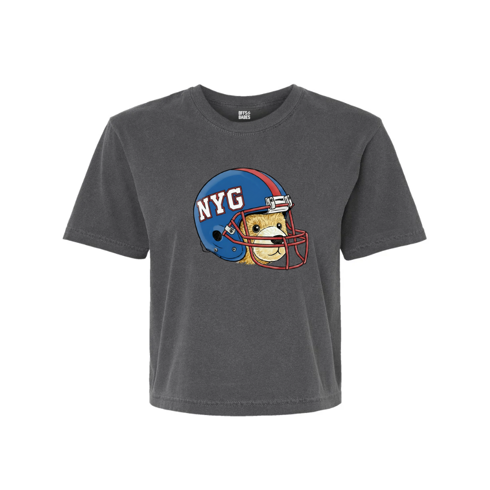 FOOTBALL BEARS ♡ adult cropped team tee