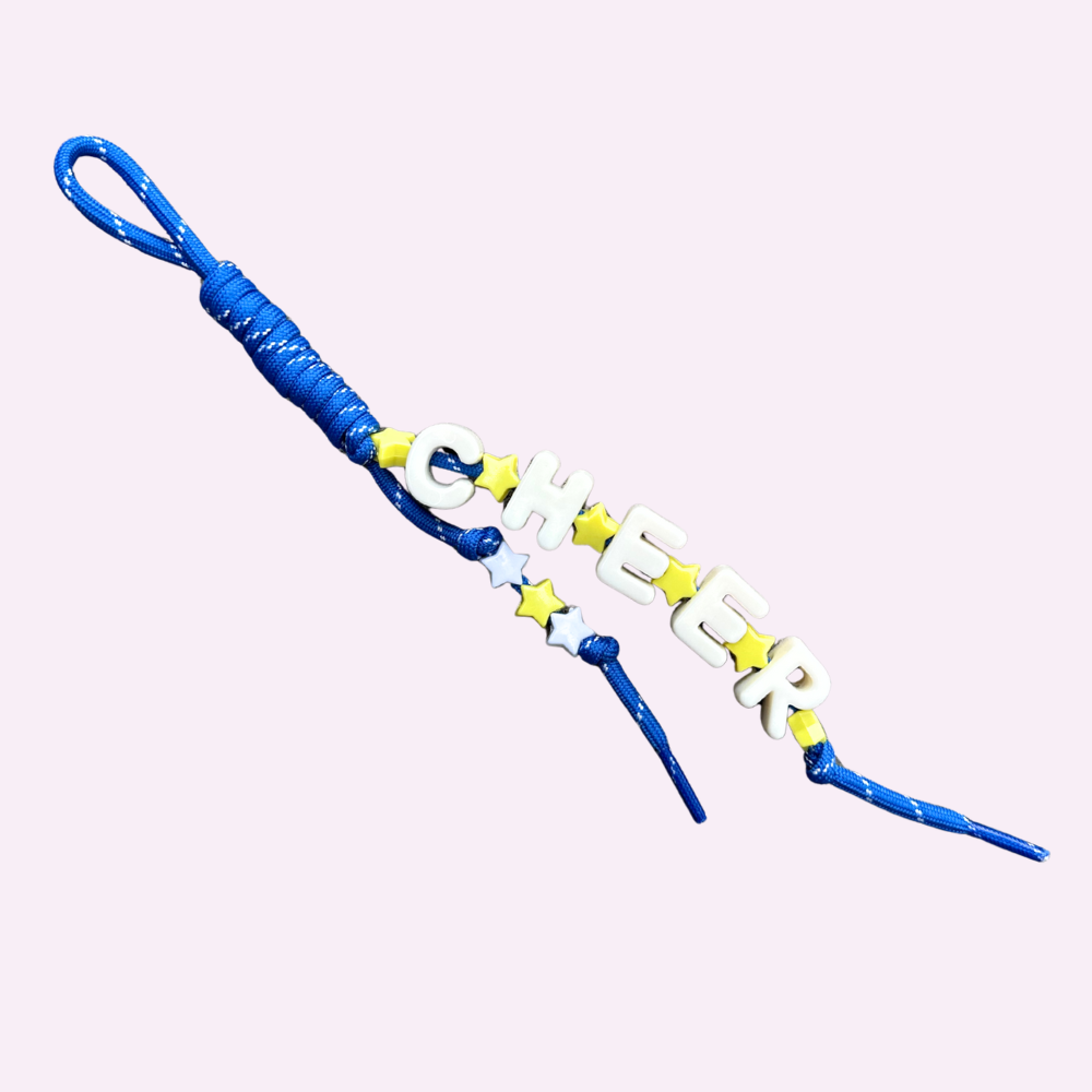 CUSTOM BLUE CHARMIE ♡ personalizable bag charm