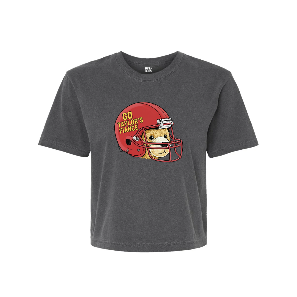 FOOTBALL BEARS ♡ adult cropped team tee