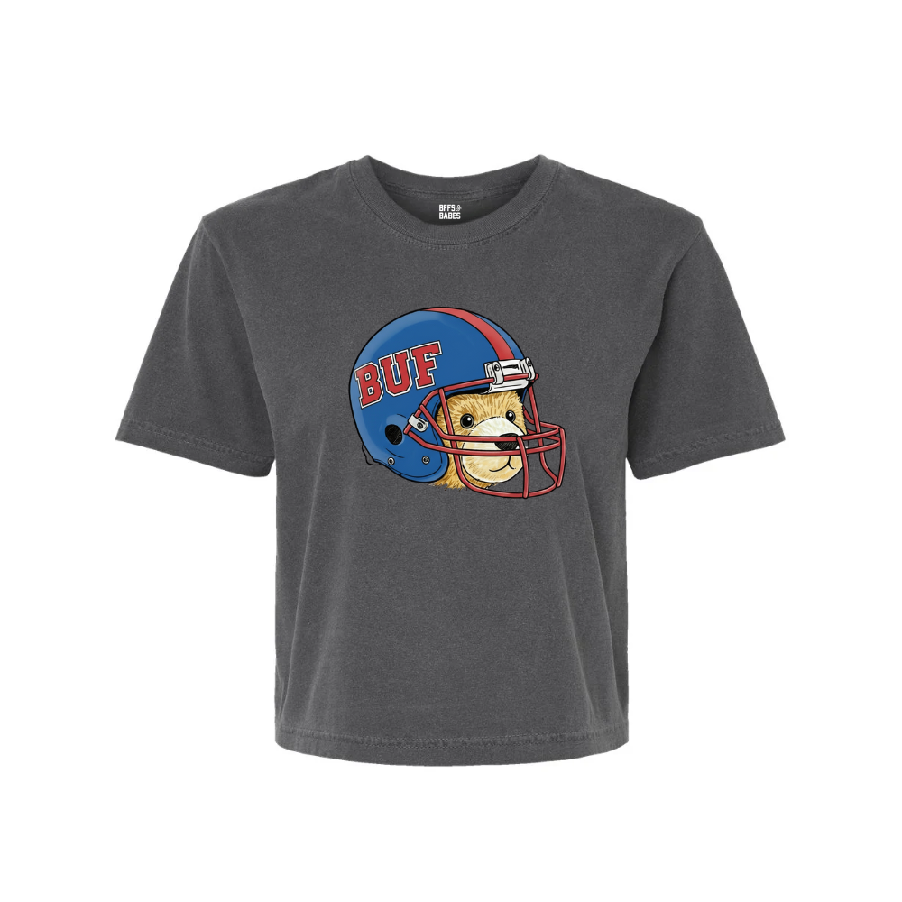 FOOTBALL BEARS ♡ adult cropped team tee