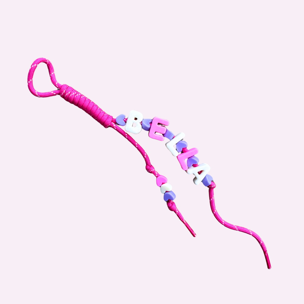 CUSTOM PINK CHARMIE ♡ personalizable bag charm