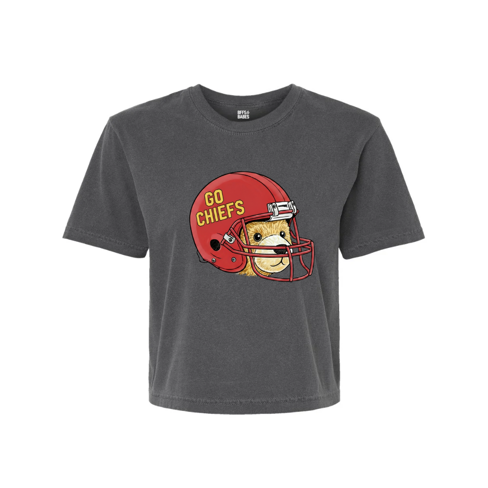 FOOTBALL BEARS ♡ adult cropped team tee