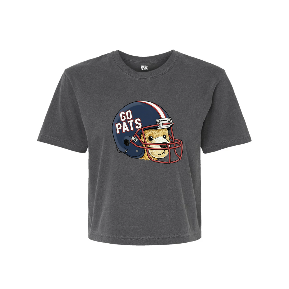 FOOTBALL BEARS ♡ adult cropped team tee