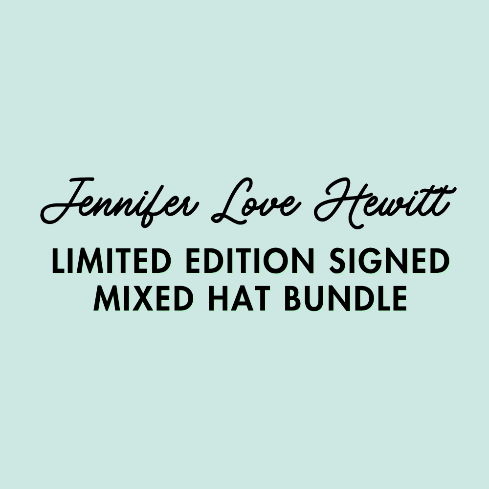 SIGNED MISTLE-WEATHER HAT BUNDLE ♡ holiday junkie hat, keychain & card bundle