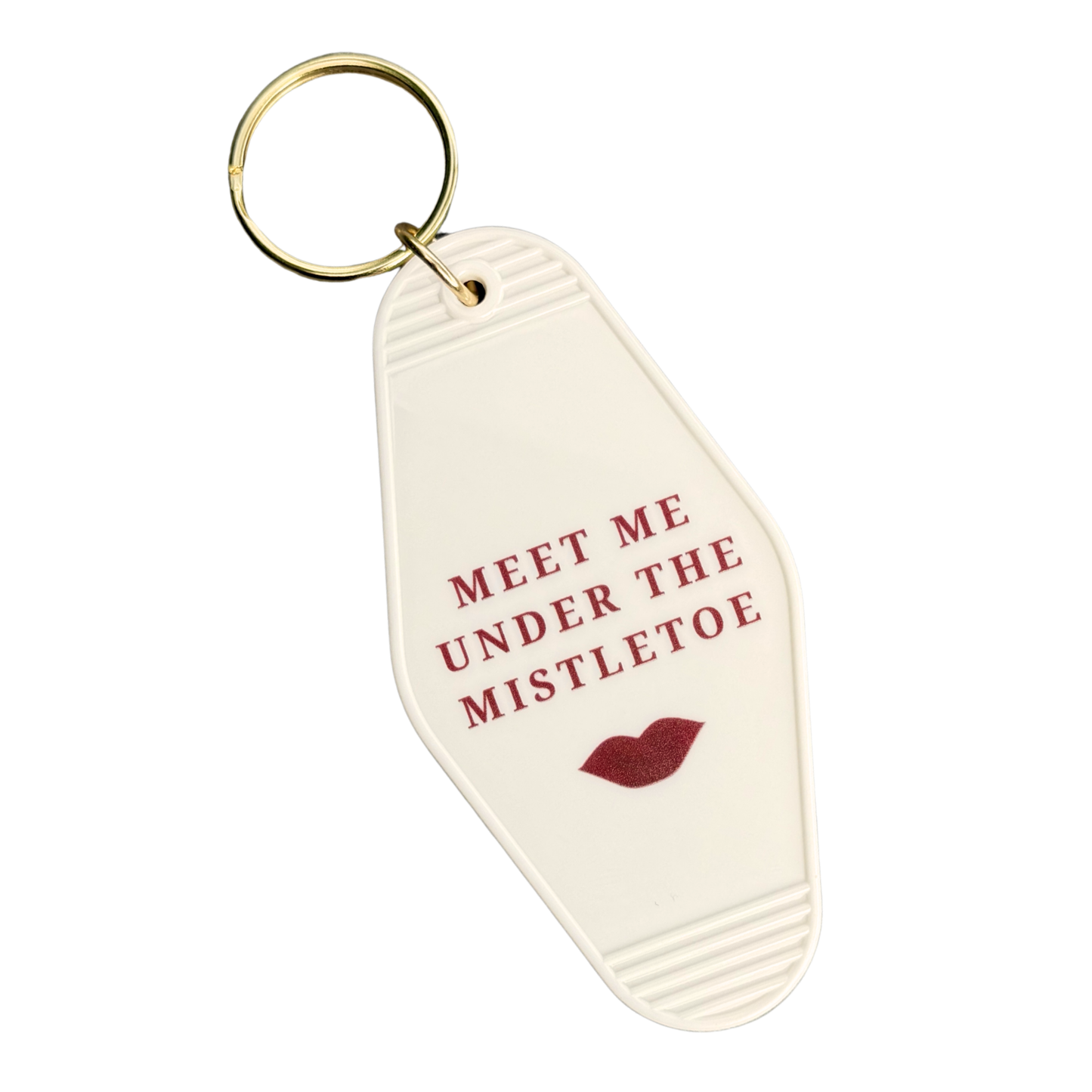 MISTLETOE ♡ holiday junkie x keychain