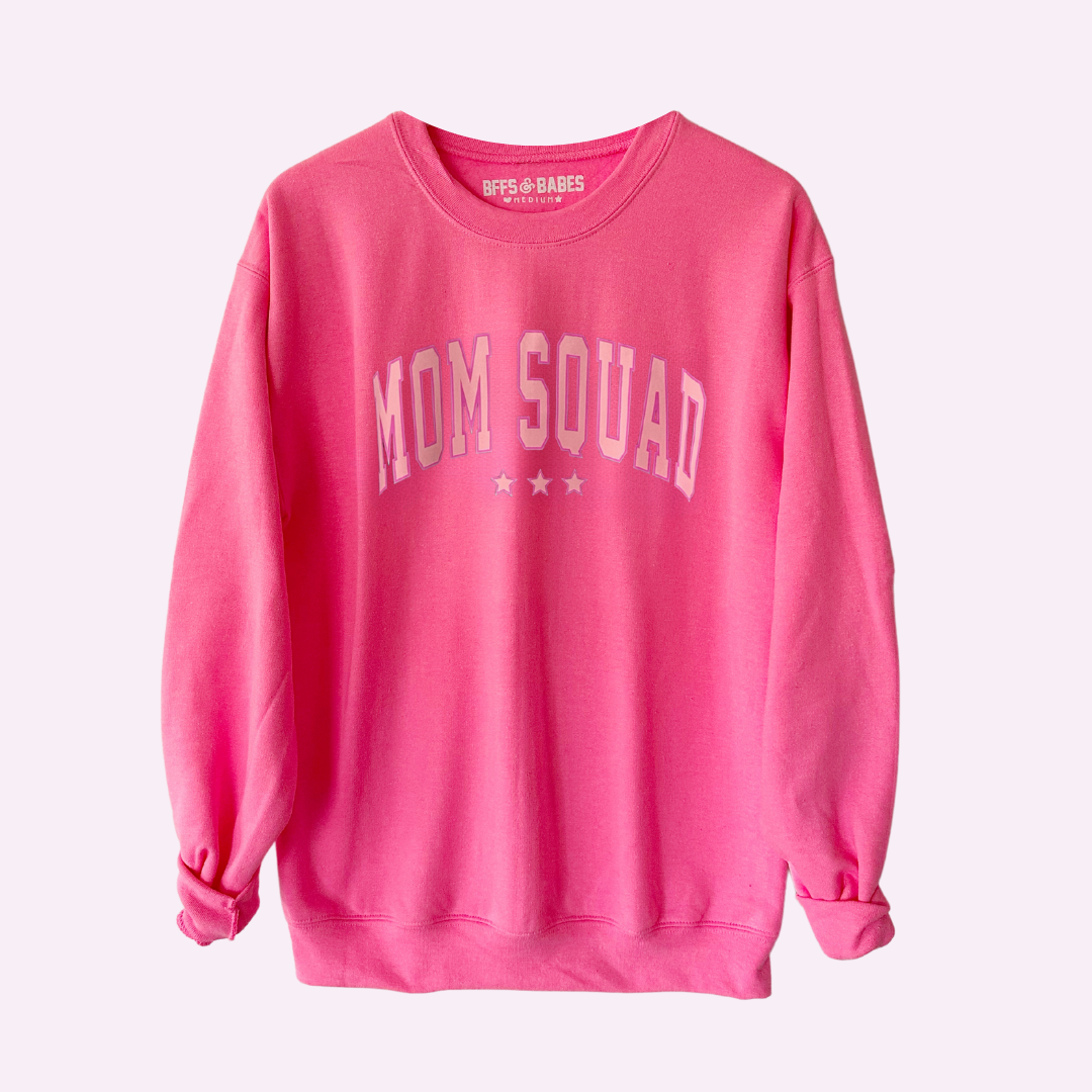 MOM SQUAD ♡ printed sweatshirt